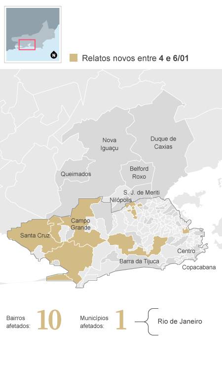 Problema Com A Agua Da Cedae Ja Atinge 86 Bairros Do Rio E Seis Cidades Da Baixada Confira Mapa Jornal O Globo
