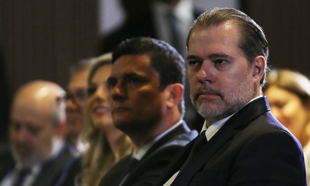 O presidente do STF, Dias Toffoli, considerou a medida constitucional Foto: Jorge William / Agência O Globo