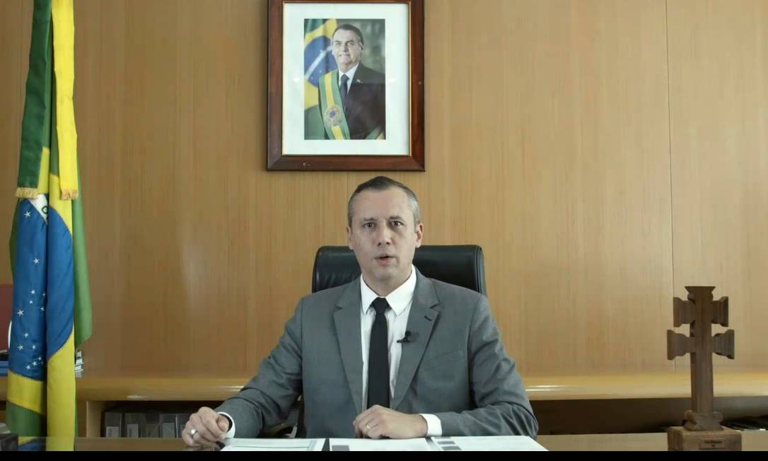 Discurso e trilha sonora de vídeo do secretário de cultura do governo Bolsonaro ecoaram referências do nazismo Foto: Reprodução