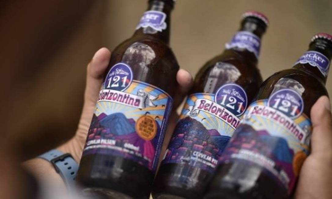 Belorizontina foi a primeira cerveja identificada com o dietilenoglicol Foto: DOUGLAS MAGNO/AFP