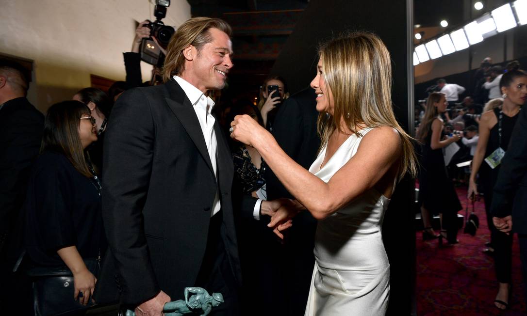 Jennifer Aniston e Brad Pitt Foto: Emma McIntyre / Getty Images for Turner
