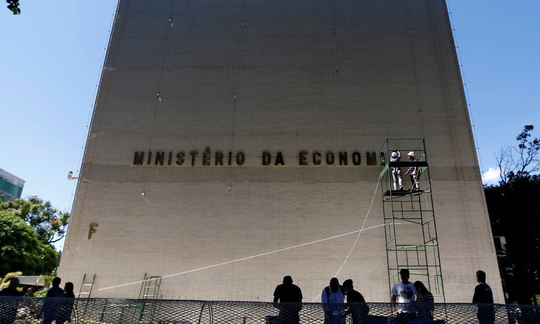 Prédio do Ministério da Economia, em Brasília Foto: Adriano Machado / Reuters
