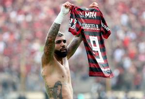 Veja recordes e feitos que Gabigol ainda pode bater no Flamengo Foto: PILAR OLIVARES / Reuters