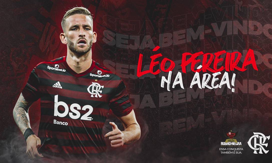 Léo Pereira é relacionado para jogo entre Flamengo e Santos