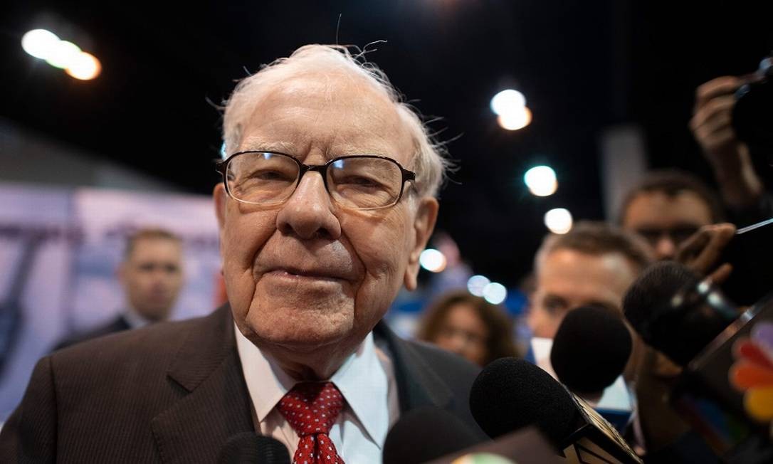 O investidor Warren Buffett. Foto: Johannes Eisele / AFP