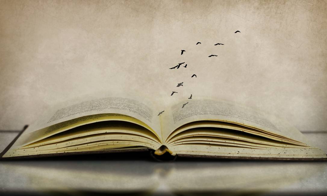 Conceptual image of birds flying out of an open book. Foto: Gregoria Gregoriou Crowe fine ar / Getty Images