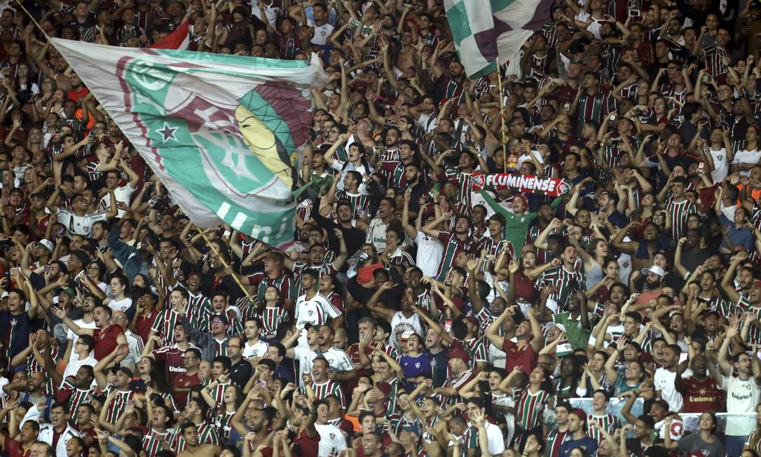 Fluminense pede que torcida não repita canto no Maracanã Foto: Marcelo Theobald / Marcelo Theobald