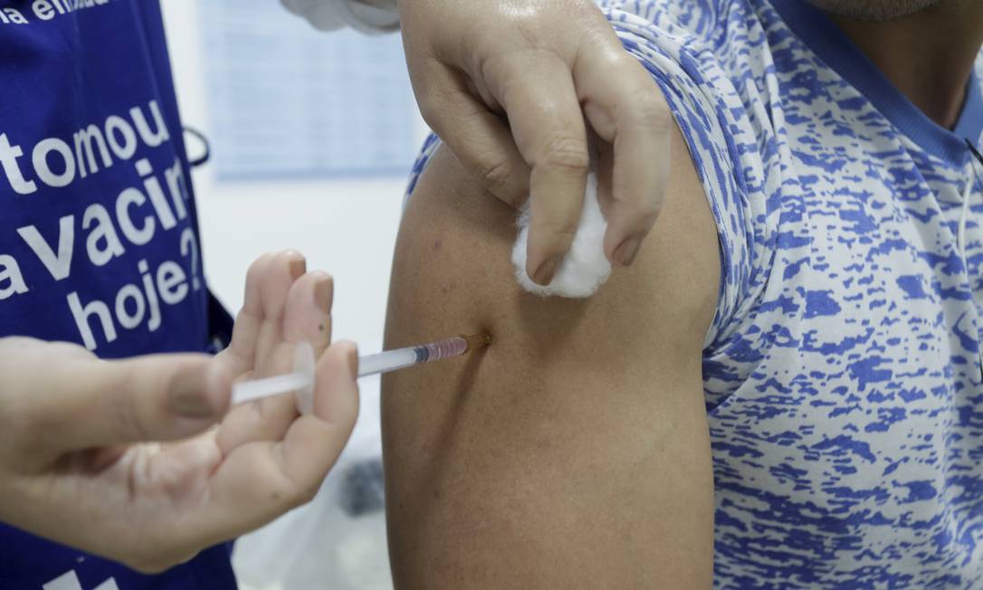 Vacinação contra o sarampo: pessoas entre 6 meses e 59 anos devem procurar postos de saúde Foto: MARCELO THEOBALD/14-2-2020