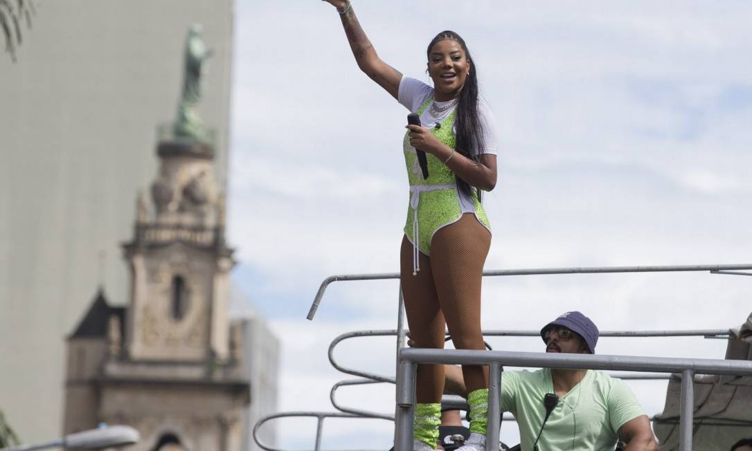 O bloco bateu o recorde de público no carnaval do Rio deste ano, com mais de 1 milhão de foliões Foto: Márcia Foletto / Agência O Globo