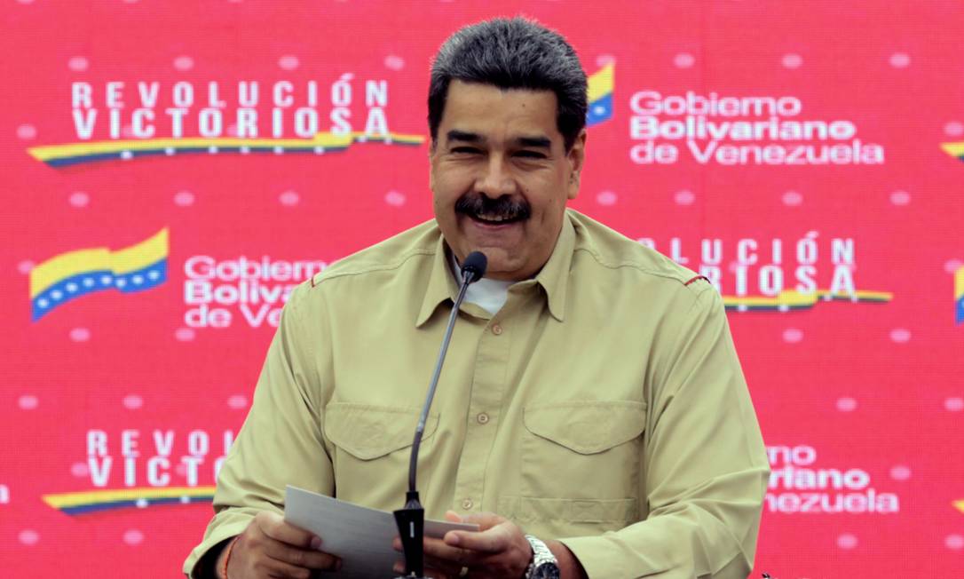 Presidente da Venezuela, Nicolas Maduro Foto: HANDOUT / AFP