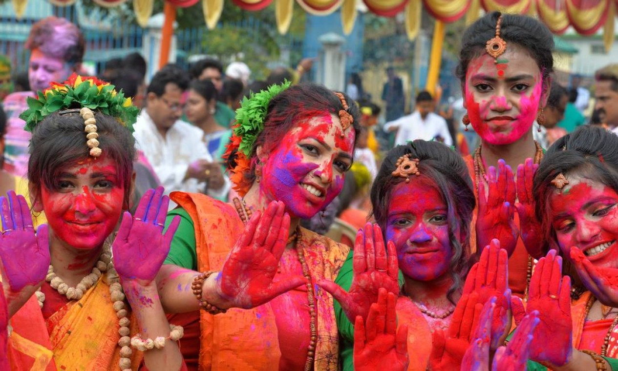 Veja Fotos Do Holi O Festival Das Cores Pelo Mundo Jornal O Globo