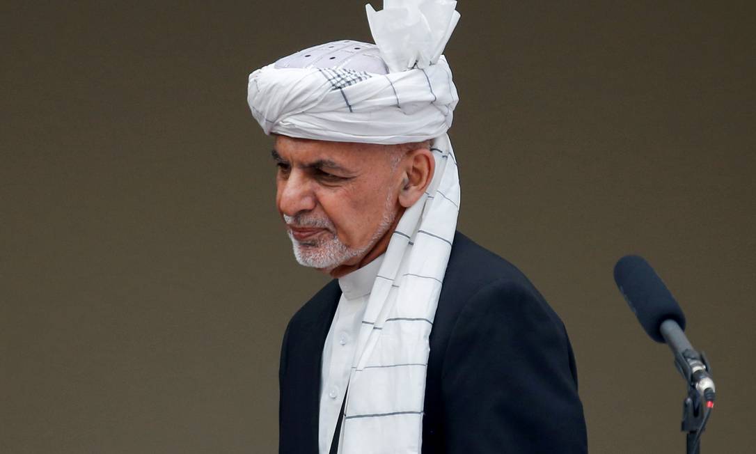 Ashraf Ghani assume novo mandato como presidente do Afeganistão Foto: Mohammad Ismail / REUTERS/09-03-2020