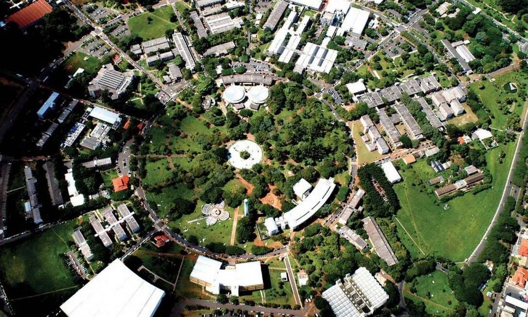 Vista aérea da Universidade Estadual de Campinas Foto: Divulgação/Unicamp