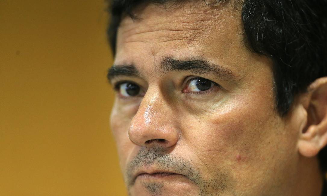 Sérgio Moro é ministro da Justiça Foto: Jorge William / Agência O Globo