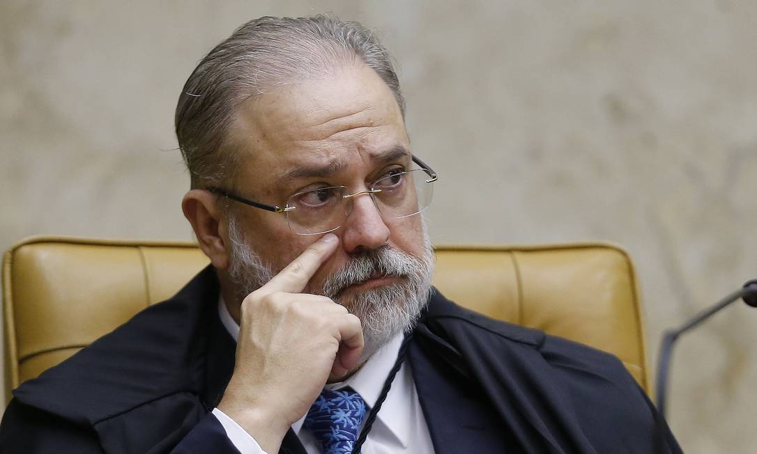 O procurador-geral da República, Augusto Aras Foto: Jorge William / Agência O Globo