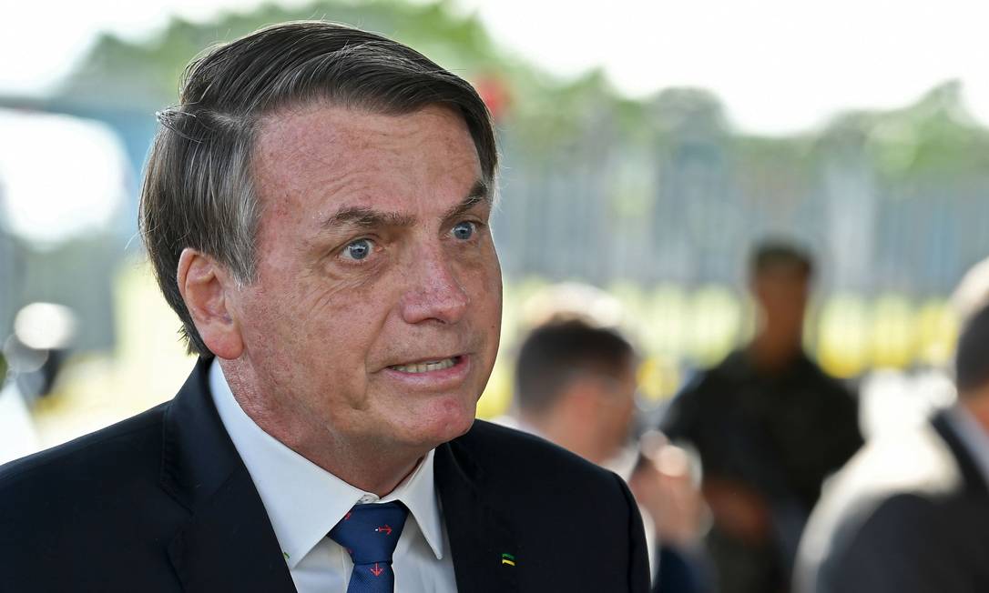 O presidente Jair Bolsonaro teme pelo desemprego provocado pela epidemia do coronavírus Foto: EVARISTO SA / AFP