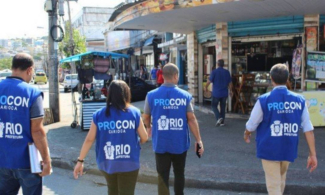 Fiscais do Procon Carioca notificaram 17 empresas Foto: Divulgação