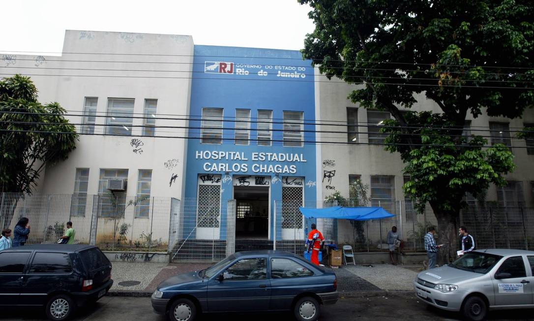 Hospital estadual Carlos Chagasé uma das 12 unidades de saúde que terá novos funcionários Foto: Wania Corredo / O Globo - 23.01.2008
