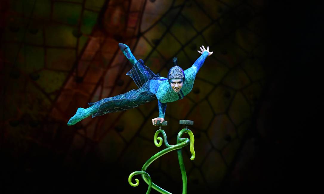 Cena do espetáculo 'Ovo', o último do Cirque du Soleil a ser apresentado no Brasil Foto: Cirque du Soleil / Divulgação 