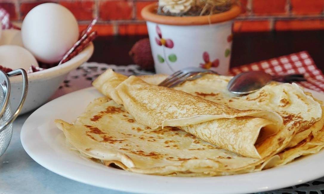Receita de crepe simples e rápida Jornal O Globo