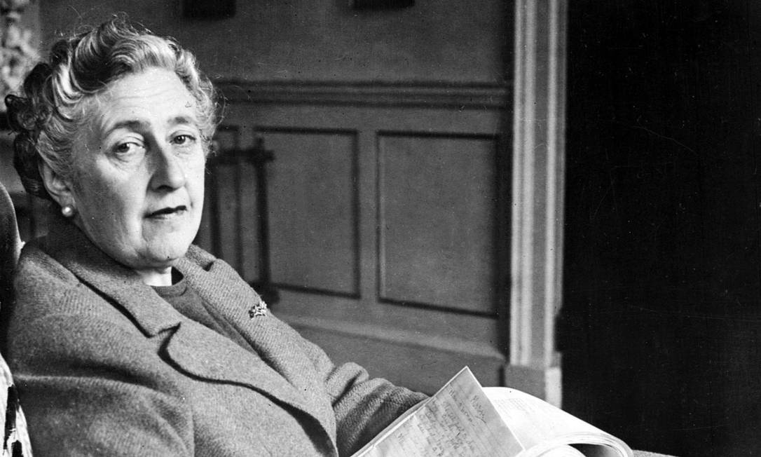 Agatha Christie em 1946: com 2 bilhoes de livros vendidos, e a romancista de maior sucesso de todos os tempos Foto: Arquivo
