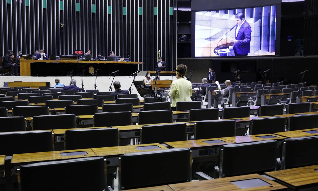 Sessão virtual da Câmara para votar "Orçamento de guerra" Foto: Cleia Viana / Câmara dos Deputados