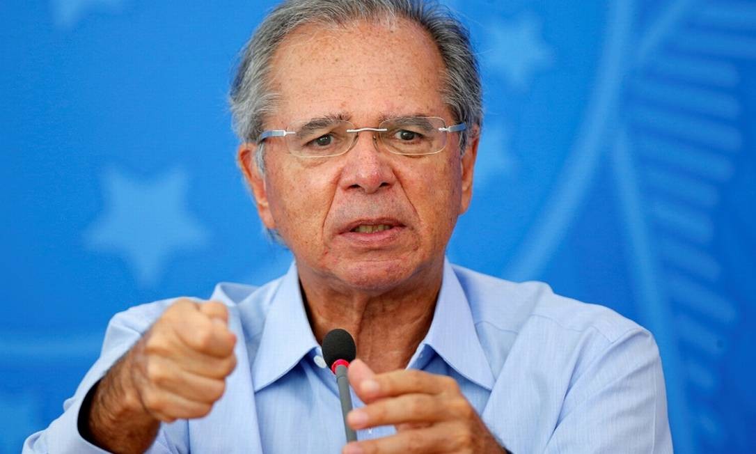 O ministro da Economia, Paulo Guedes, admite recessão em 2020 se crise se prolongar Foto: ADRIANO MACHADO / REUTERS