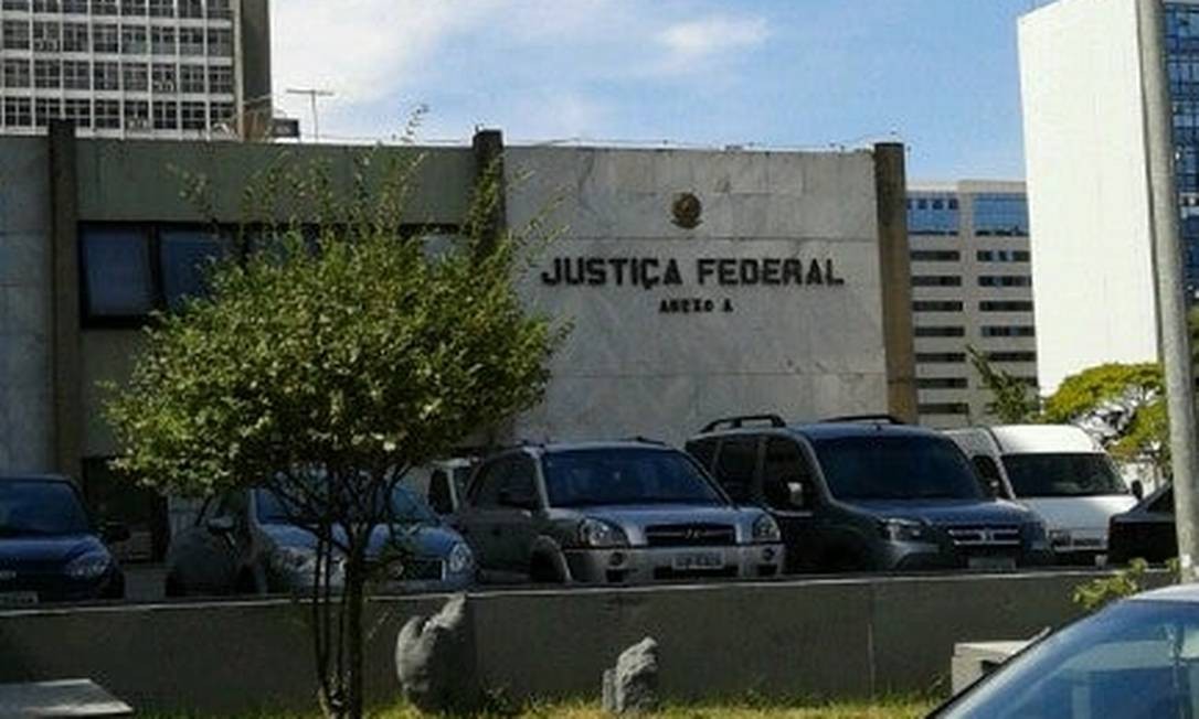 PrÃ©dio da JustiÃ§a Federal em BrasÃ­lia Foto: Rede Social 