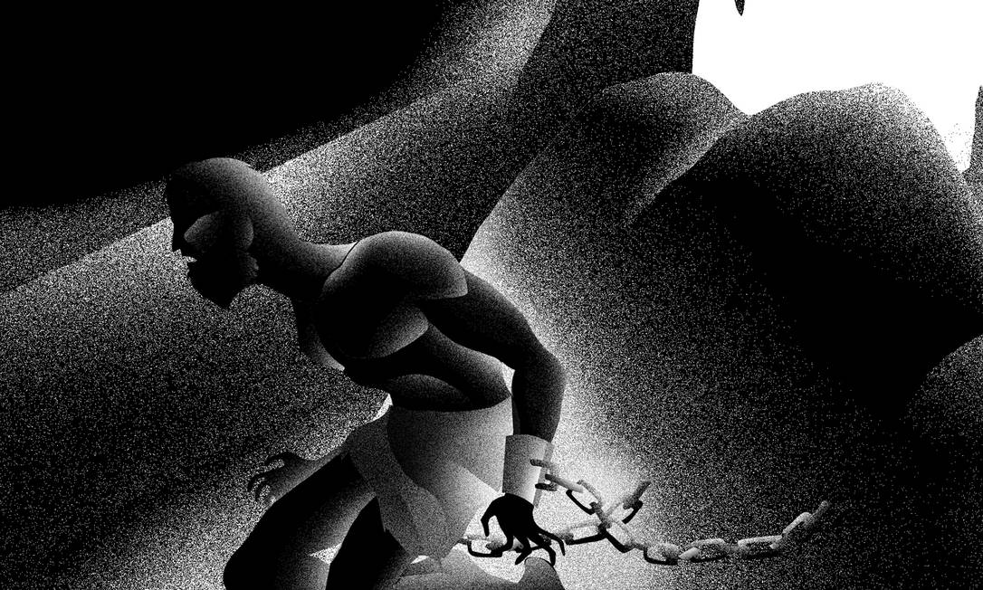 'Mito da caverna' foi citado por Mandetta Foto: Arte de André Mello