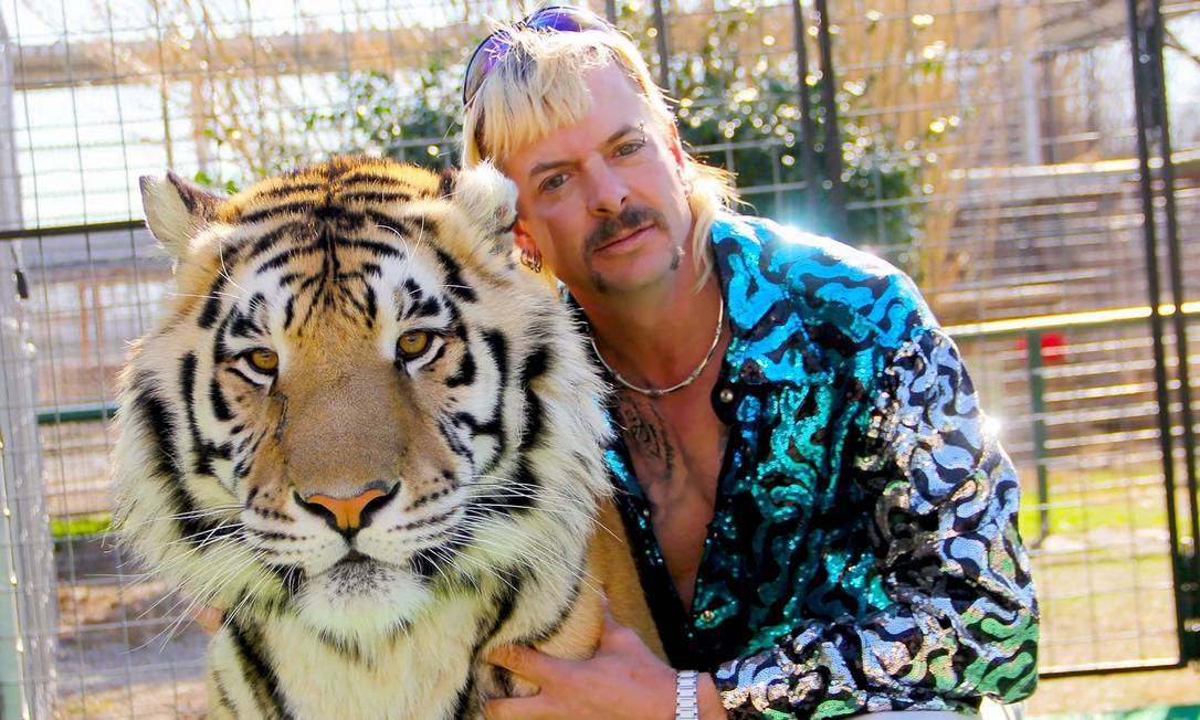 Joe Exotic é protagonista da série 'Máfia dos tigres' Foto: AFP / NETFLIX