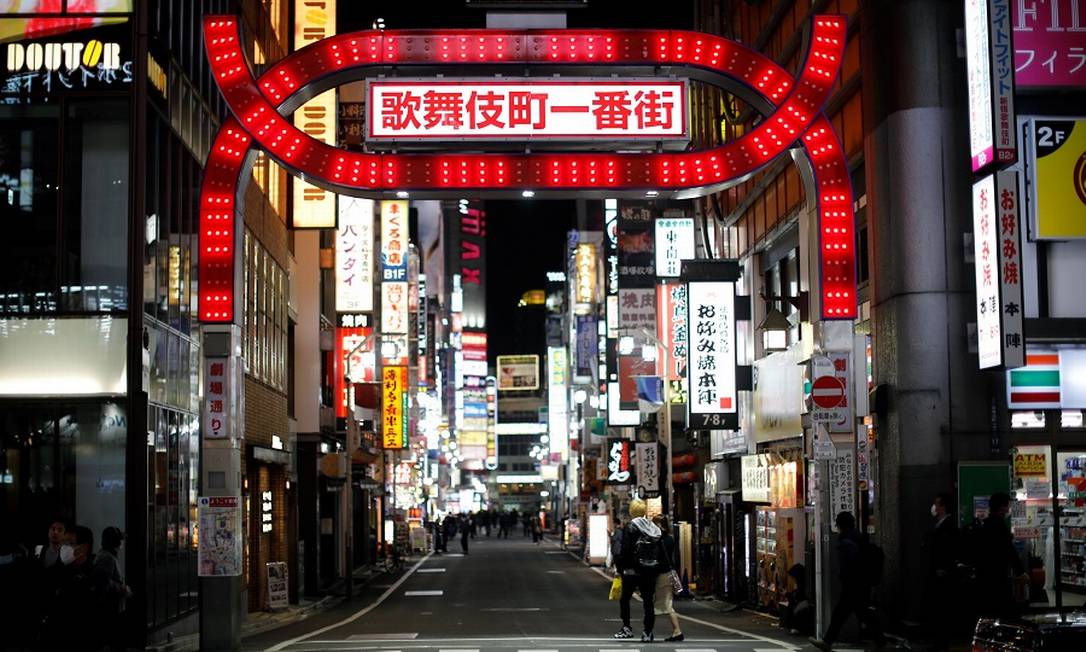 Ruas vazias em Tóquio: comércio global na berlinda. Foto: ISSEI KATO / REUTERS