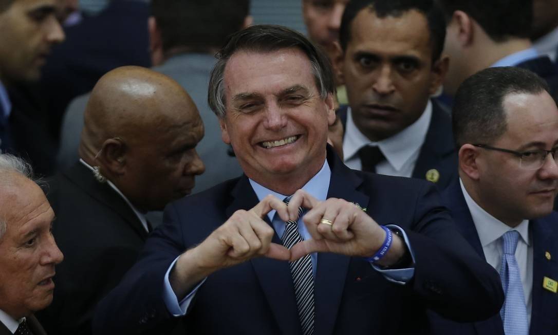 Presidente Jair Bolsonaro Foto: Jorge William/Agência O Globo