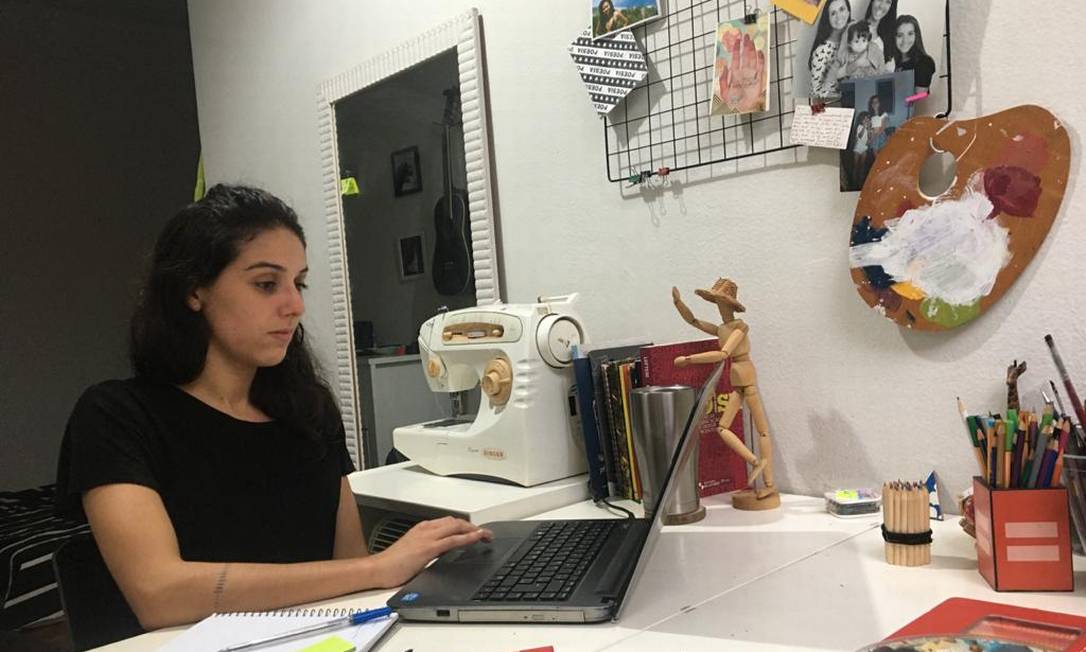 Mariana Godinho decidiu estudar programação em casa Foto: Arquivo Pessoal