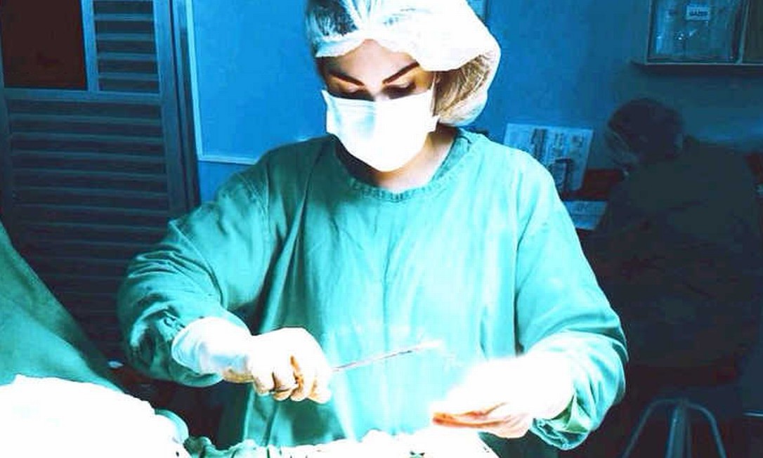 Deborah Tayah, de 24 anos, é médica em hospital público de Manaus Foto: Reprodução
