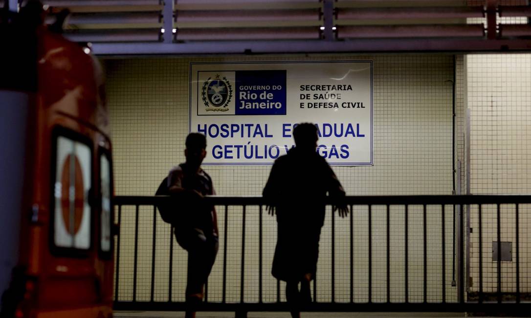 Hospital estadual Getúlio Vargas, na Penha Foto: Marcelo Theobald, em 7-8-2018 / Agência O Globo