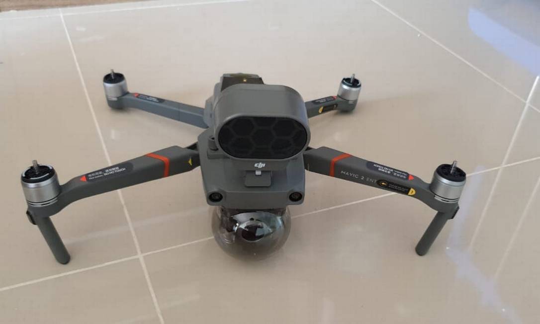 Definido como ''Drone falante'', o equipamento será direcionado para focos de concentração de populares denunciado pelo ''Disk Aglomeração" Foto: Divulgação