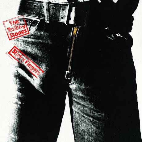 Capa do álbum 'Sticky fingers', dos Rolling Stones Foto: Reprodução
