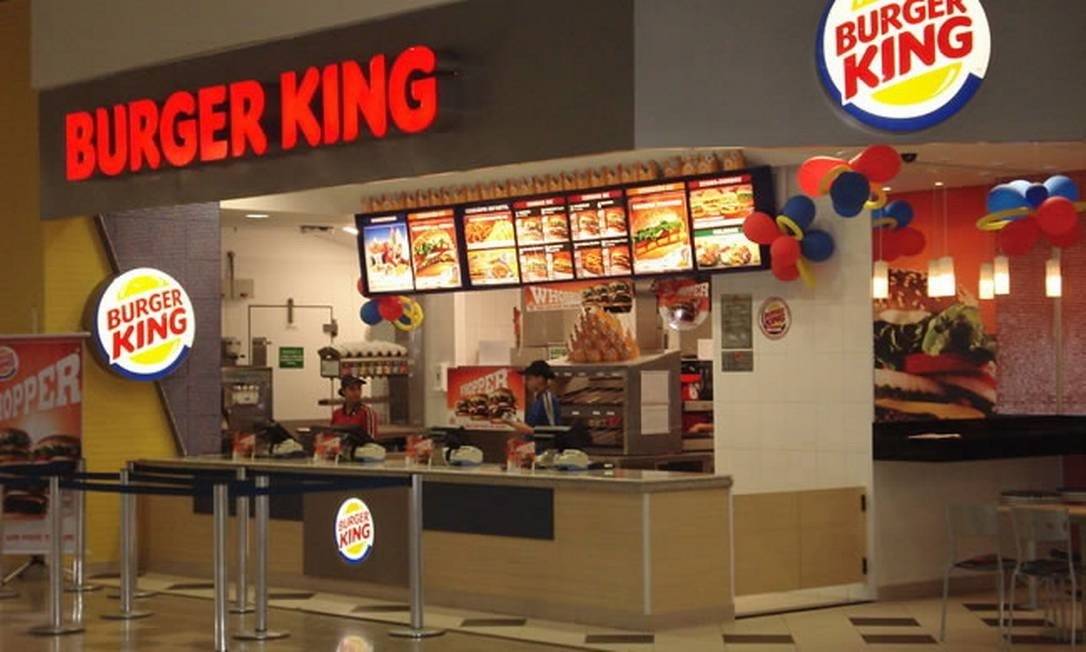 Loja do Burger King Foto: Reprodução