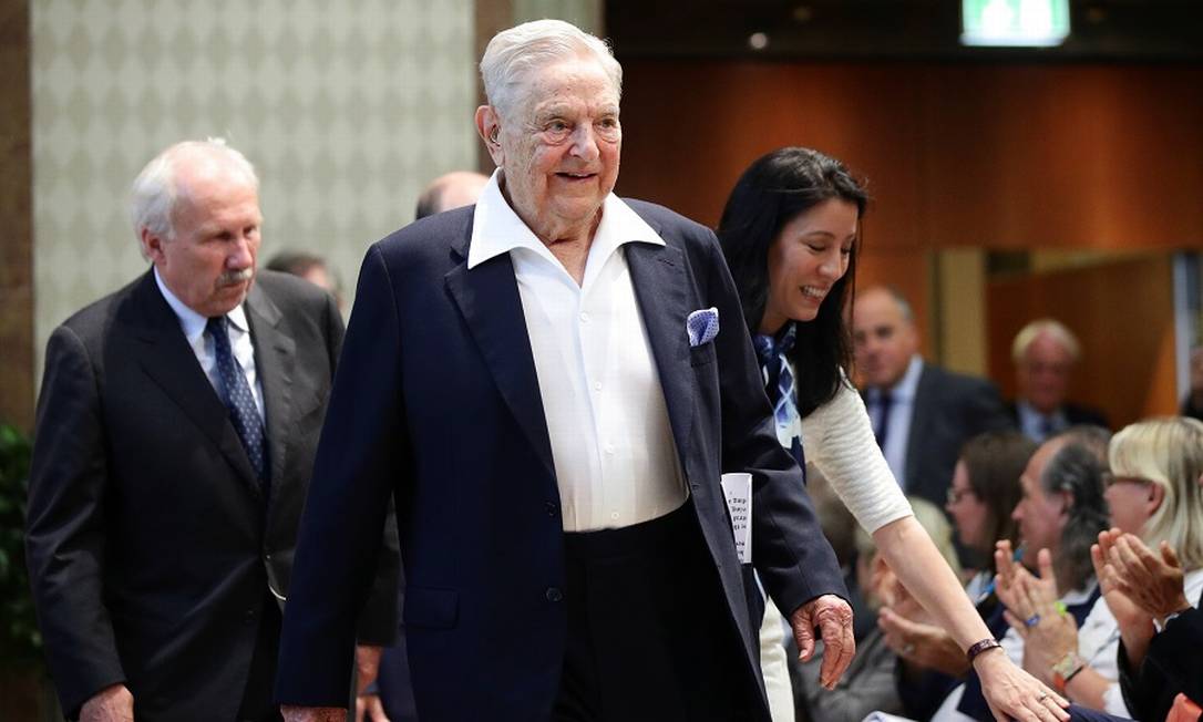 O investidor George Soros: doações contra a pandemia. Foto: LISI NIESNER / Reuters
