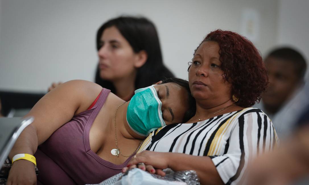 Pacientes em hospital de Brasília Foto: Pablo Jacob / Agência O Globo
