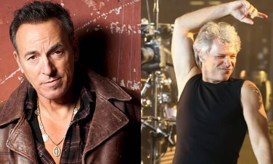 Bruce Springsteen e Bon Jovi são destaque em série de lives de projeto beneficente Foto: Divulgação