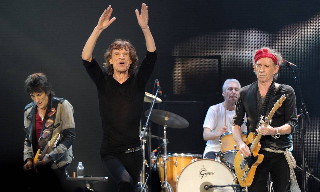 O grupo inglês The Rolling Stones Foto: Brian Rasic / Divulgação