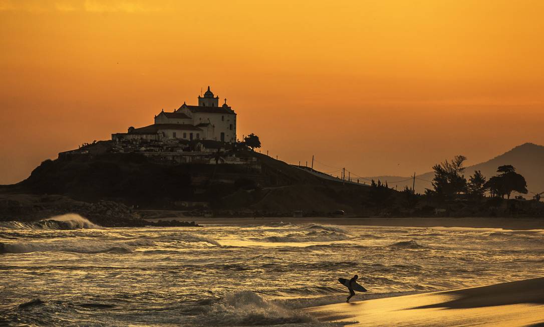 Saquarema não receberá o mundial de surfe neste ano Foto: Guito Moreto / Agência O Globo