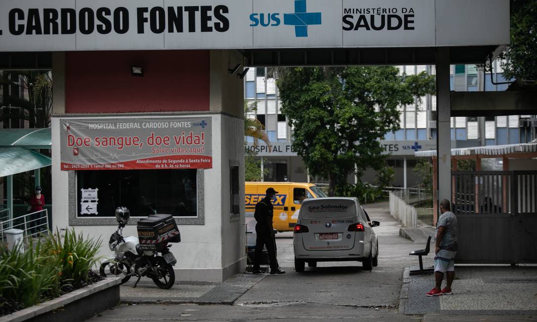 Hospital Cardoso Fontes, em Jacarepaguá Foto: BRENNO CARVALHO / Agência O Globo