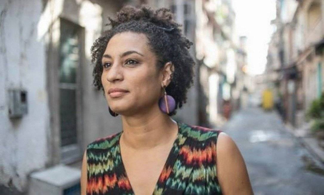 A vereadora Marielle Franco foi assassinada em março de 2018 junto ao motorista Anderson Gomes, numa emboscada no Estácio Foto: Agência O Globo Foto: Agência O Globo