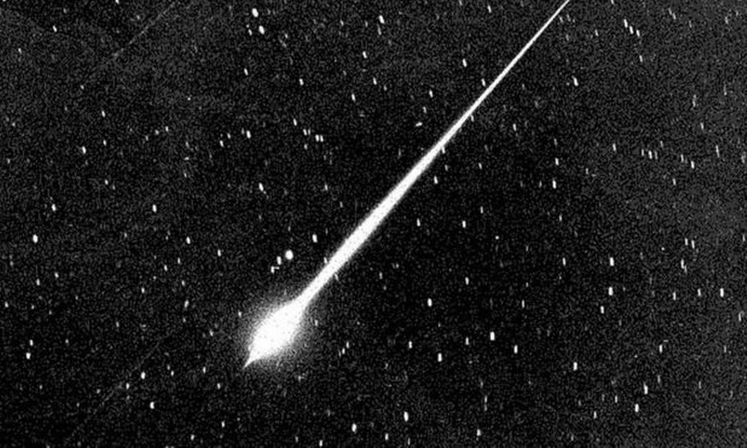 A chuva de meteoros da Eta Aquáridas tem seu período de maior visibilidade no início de maio. Foto: GETTY IMAGES