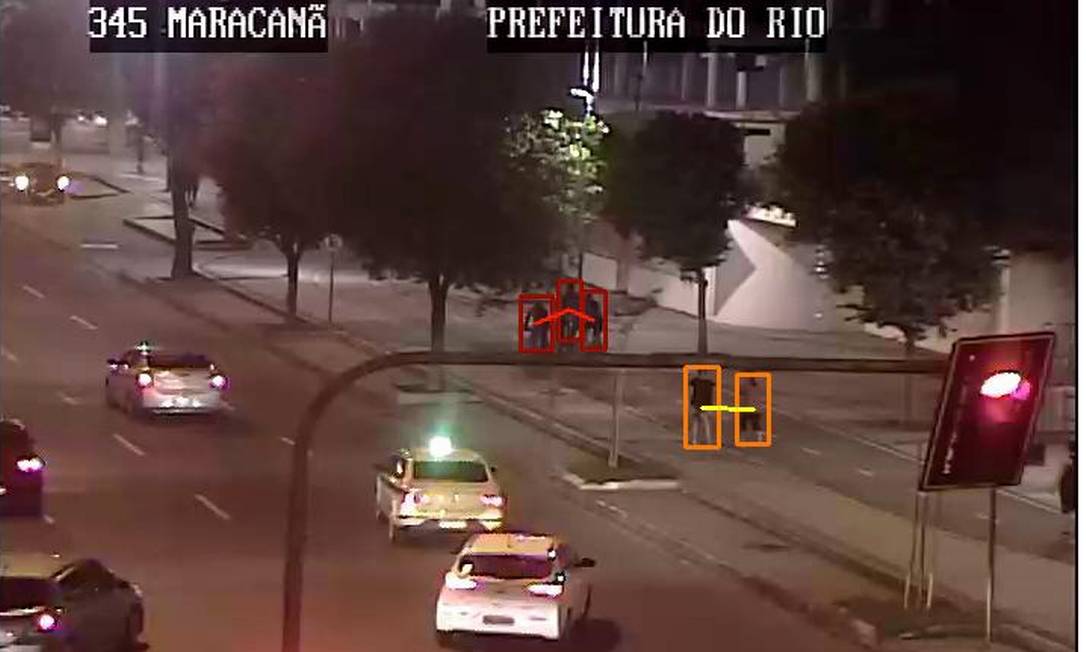 Tempo linha em da rio cet cameras vermelha real CET Rio
