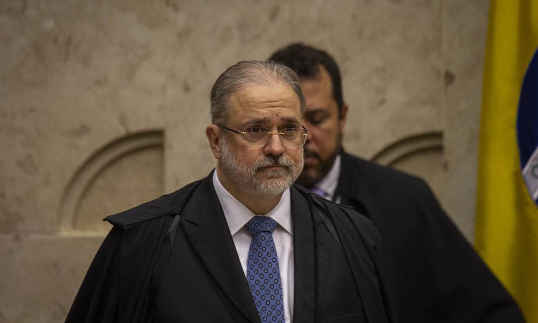 O procurador-geral da República, Augusto Aras Foto: Daniel Marenco / Agência O Globo