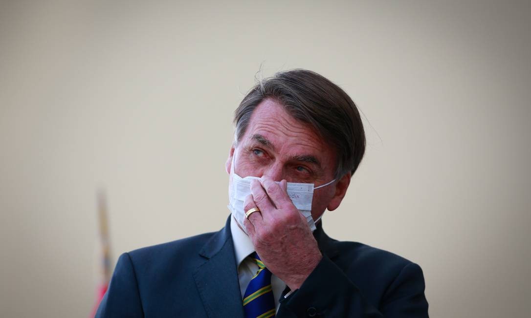 O presidente Jair Bolsonaro Foto: Pablo Jacob / Agência O Globo