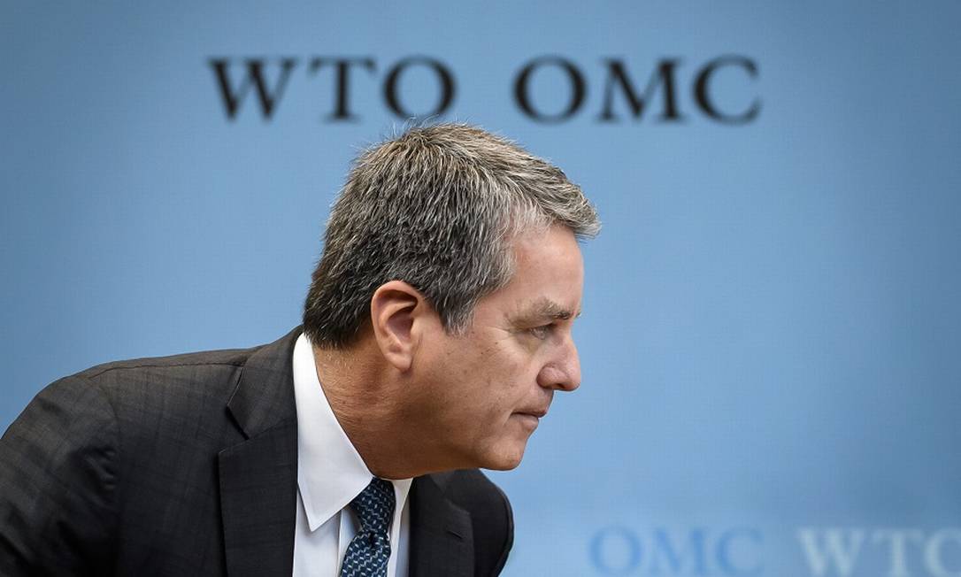 Azevêdo anuncia saída da OMC um ano antes do fim do mandato Foto: FABRICE COFFRINI / AFP